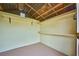 Shed interior with shelving at 6531 Red Grange Blvd, Indian Lake Estates, FL 33855