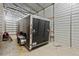 Detached garage with metal interior and ample storage at 7165 Cr 655, Bushnell, FL 33513
