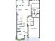 Layout of the home featuring a spacious Gathering area and three car garage at 6069 Sacred Oak Ave, Mount Dora, FL 32757