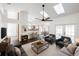 Open-concept floor plan boasts a seamless transition between the living and dining areas at 1507 Wheeler Rd, Apopka, FL 32703
