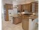 Spacious kitchen with custom cabinets, granite countertops, and modern appliances at 19811 Lake Dorr Rd, Altoona, FL 32702