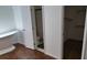 This bathroom features a soaking tub, a shower, and walk in closet at 1524 New Jersey Oaks Ct, Lakeland, FL 33801