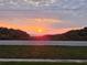 Beautiful sunset over the ocean, seen from the side of the road at 3100 Ocean Shore Blvd # 101, Ormond Beach, FL 32176