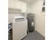Functional laundry area with modern washer and water heater at 635 Mccormick St, Daytona Beach, FL 32114
