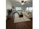 Bright and spacious living room with hardwood floors, neutral tones, and natural light at 1105 Chichester St, Orlando, FL 32803