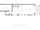 Schematic showing layout of kitchen, living room, dining area, and garage on the main level at 6059 Twain St # 108, Orlando, FL 32835