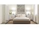 Relaxing main bedroom with a comfortable bed, decorative pillows, and bedside tables with lamps at 4759 Waltham Forest Dr, Davenport, FL 33837