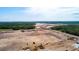 Construction site aerial view, showing groundwork and heavy machinery at 2115 Forage Dr, Kissimmee, FL 34746