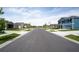 Wide street with modern homes, manicured lawns, and a sense of community at 2115 Forage Dr, Kissimmee, FL 34746