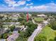 Aerial view of a property surrounded by lush greenery, showcasing its location near schools and recreational areas at 800 W Lake Elbert Ne Dr, Winter Haven, FL 33881