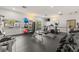 Community gym with various machines, free weights and fitness balls at 4014 Hemingway Cir # 4014, Haines City, FL 33844