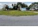 A single-story blue home with a large yard and an adjacent parked vehicle, set on a corner lot at 5137 Polaris St, Orlando, FL 32819