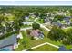 Aerial view of a neighborhood showcasing well-maintained homes, landscaping, and streets at 5060 Se 40Th St, Ocala, FL 34480
