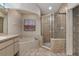 Bathroom features a tiled shower, separate soaking tub, and ample vanity space at 5060 Se 40Th St, Ocala, FL 34480