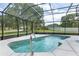 Inviting screened-in pool area, perfect for relaxation and entertainment at 5060 Se 40Th St, Ocala, FL 34480
