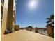 Spacious outdoor patio with ocean views and direct beach access at 2300 N Atlantic Ave # 1502, Daytona Beach, FL 32118