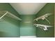 Ample storage space with wire shelving in the closet of this home at 2300 N Atlantic Ave # 1502, Daytona Beach, FL 32118