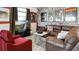 Enjoy movie nights in this themed room with a leather sofa, unique decor, and comfortable seating at 3008 Protagonist St, Kissimmee, FL 34746
