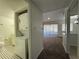 View of the living room and laundry area with washer and dryer at 568 Bahia Cir # B, Ocala, FL 34472