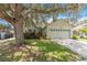 Charming one-story home with a two-car garage, mature landscaping, and a beautiful mature tree at 13219 Meadowlark Ln, Orlando, FL 32828