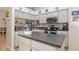 Functional kitchen featuring plentiful counter space, modern appliances, and stylish decor at 640 Lake Dexter Cir, Winter Haven, FL 33884