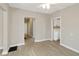 Living room with view into the kitchen at 1101 Dr Martin L King Jr Way, Haines City, FL 33844
