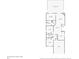 Detailed floor plan showing layout of rooms on the first floor of the house at 2216 Heathwood Cir, Orlando, FL 32828