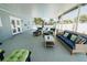 Outdoor patio with comfortable lounge seating, ideal for relaxing and enjoying the outdoors at 1808 Ashton E Dr, St Cloud, FL 34771