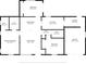 Floor plan of the home, with clearly marked room dimensions at 14464 Sw 34Th Terrace Rd, Ocala, FL 34473