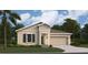 Charming single-story home with manicured lawn, attached garage, and well-maintained landscaping at 4723 Golden Knight Blvd, Kissimmee, FL 34746