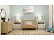 Charming Bedroom with a crib, soft lighting, and playful decor, creating a cozy and inviting space at 2155 Rider Rain Ln, Apopka, FL 32703