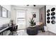 Music themed bedroom featuring a comfortable chair, work station, and lots of natural light at 2329 White Buffalo St, Apopka, FL 32703