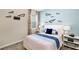 Inviting bedroom with bright wall color and modern decor at 2853 Haze Rd, Clermont, FL 34714