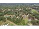 A high angle view of the area's landscape, showcasing the home's surroundings at 3807 Timberlake N Rd, Lakeland, FL 33810