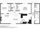 Here's the floor plan of this lovely home, with dimensions for each room, including a kitchen, living room, and bedrooms at 3807 Timberlake N Rd, Lakeland, FL 33810