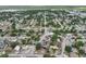 Overhead view of a peaceful residential area with spacious lots and tree-lined streets at 503 Holt Cir, Winter Haven, FL 33880