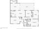 Detailed floor plan of home, showcasing layout of living spaces, bedrooms, and lanai area at 503 Holt Cir, Winter Haven, FL 33880