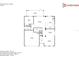 First floor plan featuring an open kitchen, dining room, and living room layout at 3002 Sunscape Ter, Groveland, FL 34736