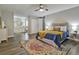 Open bedroom with bathroom and walk-in closet at 1610 Reynolds Rd # 5, Lakeland, FL 33801