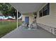 Cozy covered patio featuring comfortable seating, perfect for outdoor relaxation and enjoyment at 1610 Reynolds Rd # 5, Lakeland, FL 33801