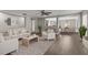 Bright living room with modern furnishings and open floor plan; perfect for entertaining and comfortable living at 358 Canna Dr, Davenport, FL 33897