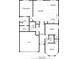 Detailed floorplan showcasing the layout, dimensions, and flow of the home's living spaces at 8830 Fox Dr, Polk City, FL 33868