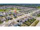 Neighborhood aerial view with modern homes, well-kept lawns, and easy access to nearby amenities at 1123 Sugarwood St, Davenport, FL 33837