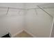 Walk-in closet with wire shelving is ready for easy organization at 3550 Rodrick Cir, Orlando, FL 32824