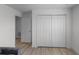 Hallway view leading to a closet and another room showing the flooring at 3550 Rodrick Cir, Orlando, FL 32824