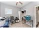 Spare bedroom with neutral walls, carpet flooring, window and a reach-in closet at 2721 Stonewood Dr, Lakeland, FL 33810