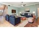 Bright living room features stylish decor and comfortable seating area at 2721 Stonewood Dr, Lakeland, FL 33810
