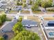 A residential home with manicured landscaping and a long concrete driveway at 2769 Corrigan Dr, Deltona, FL 32738