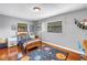 Bright bedroom with hardwood floors features decor for a comfortable space at 4821 S Gachet Blvd, Lakeland, FL 33813