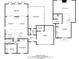 Detailed floor plan of the house showing room dimensions and layout of the first floor at 2900 Cr 415, Lake Panasoffkee, FL 33538